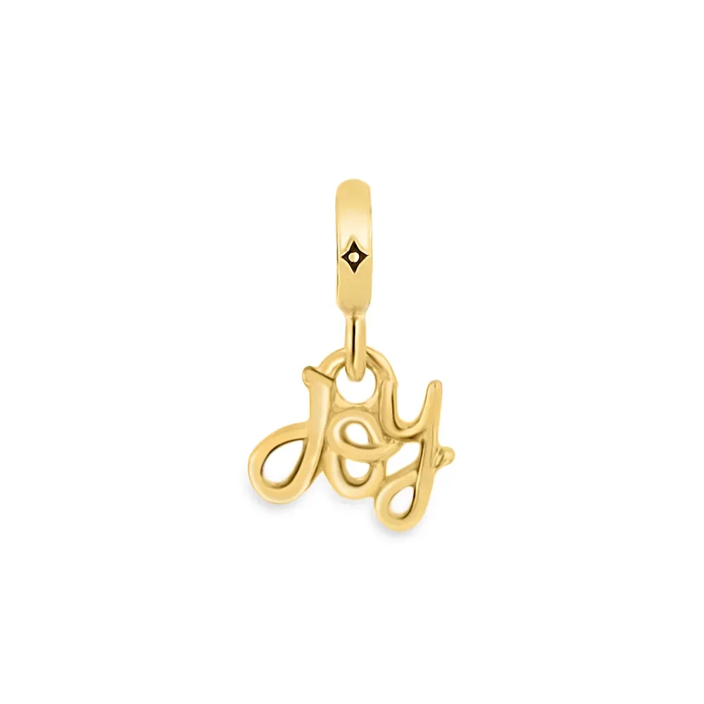 Pingente Life Desejos Joy em Prata 925 com Banho de Ouro Amarelo 18k — imagem 1