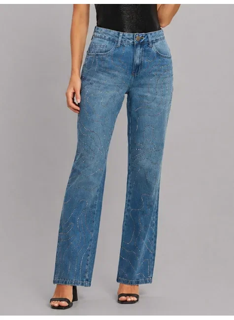 Calça Feminina Reta