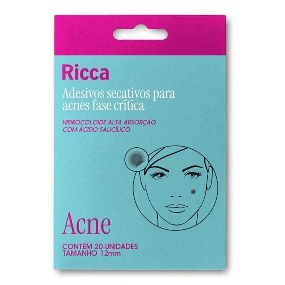Adesivo Secativo para Acnes Ricca Fase Crítica