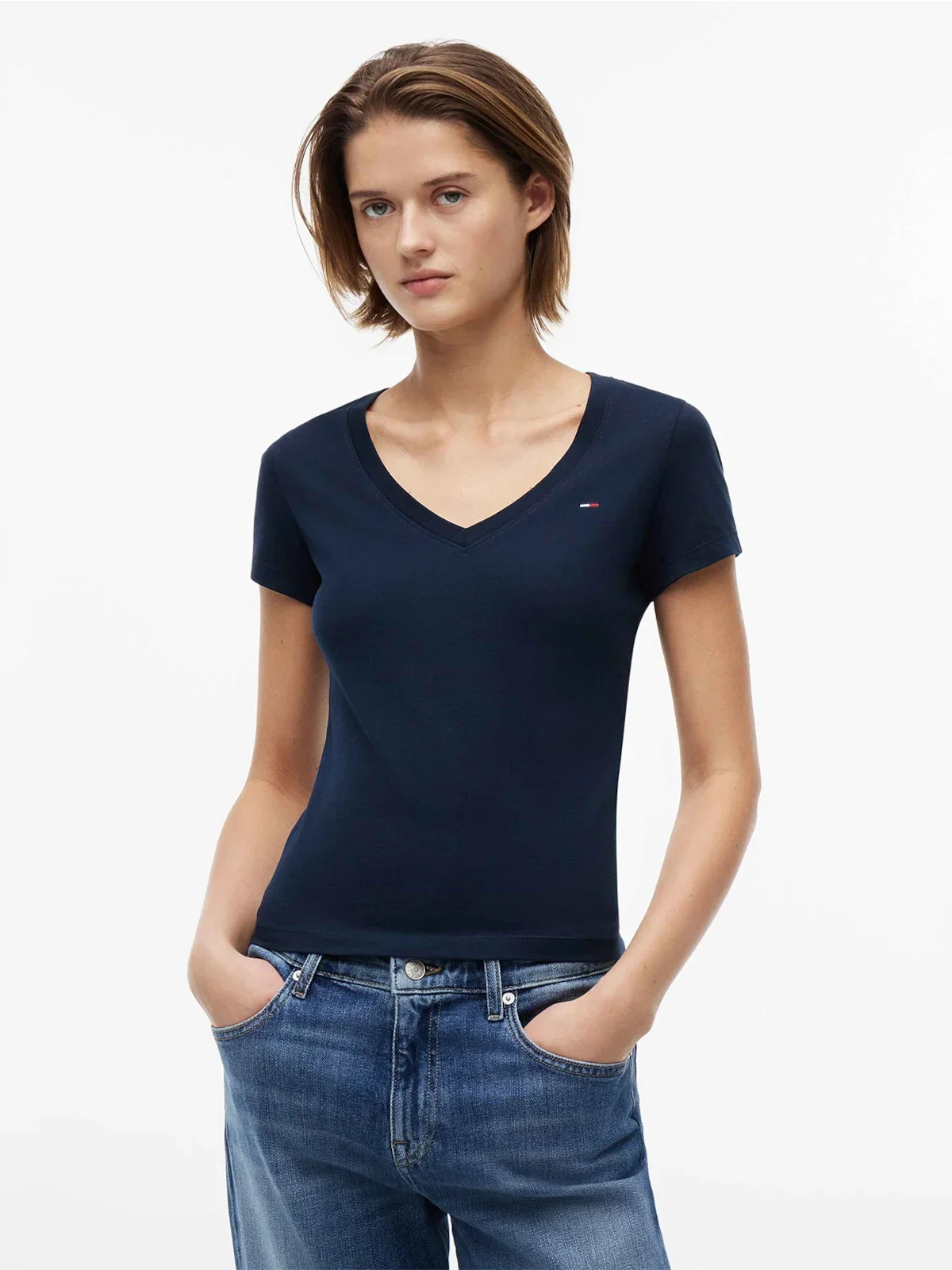 Camiseta Slim Gola V