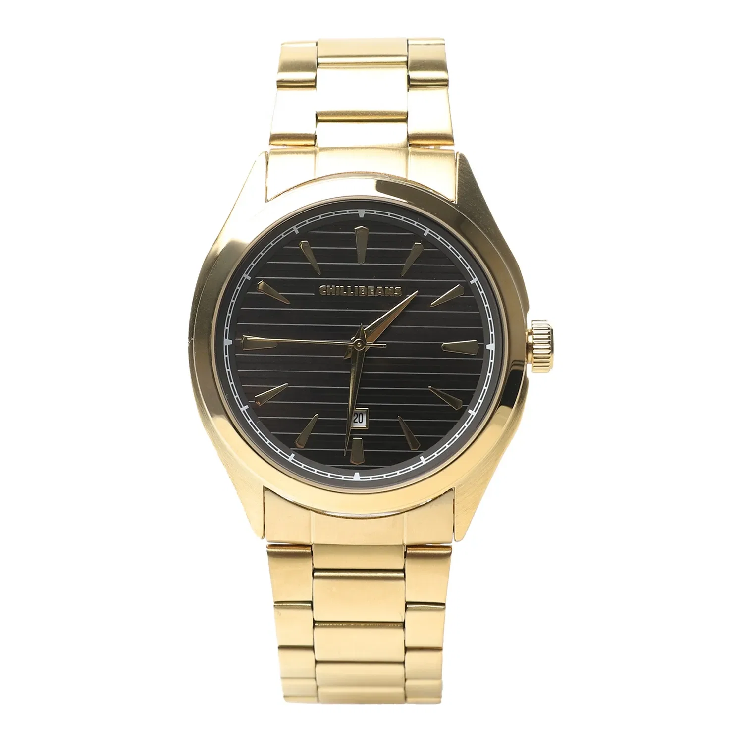 Relógio Analógico Masculino Chilli Beans Metal Dourado — imagem 1