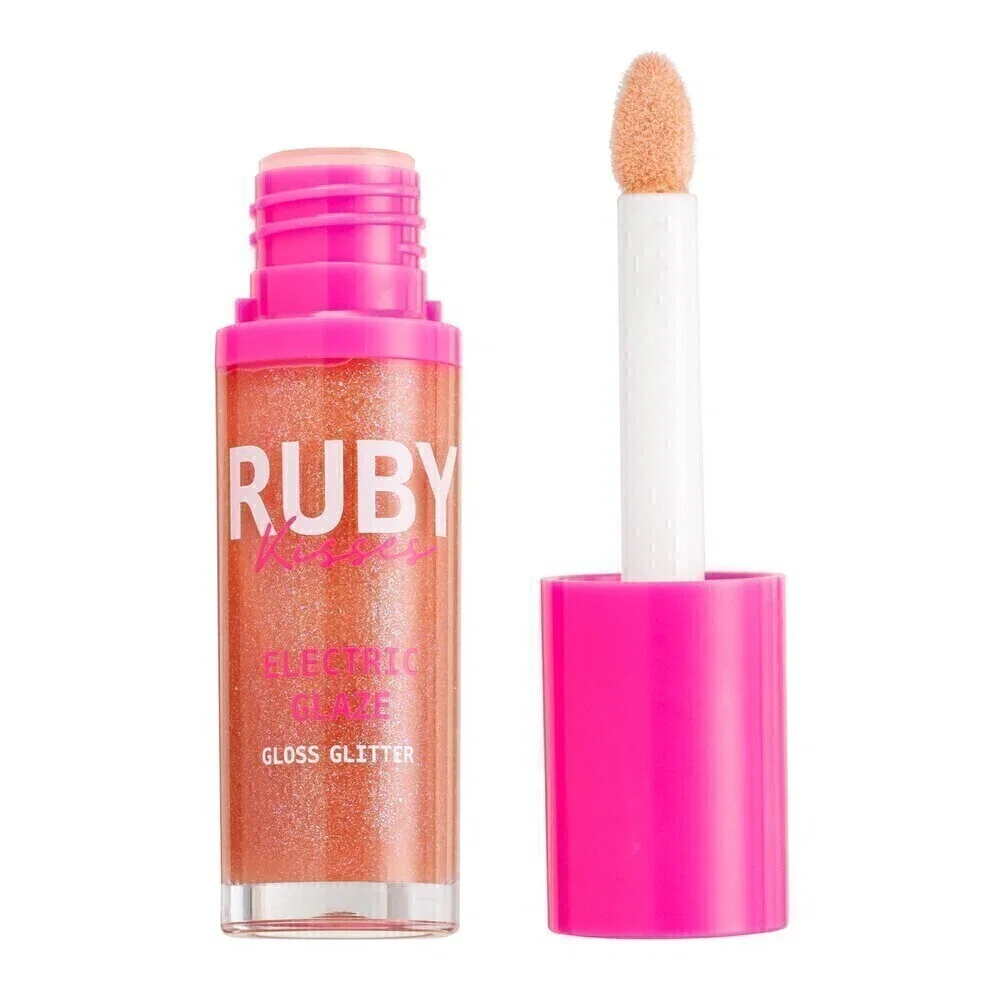 Gloss Labial Ruby Kisses Electric Glaze Blush Gold