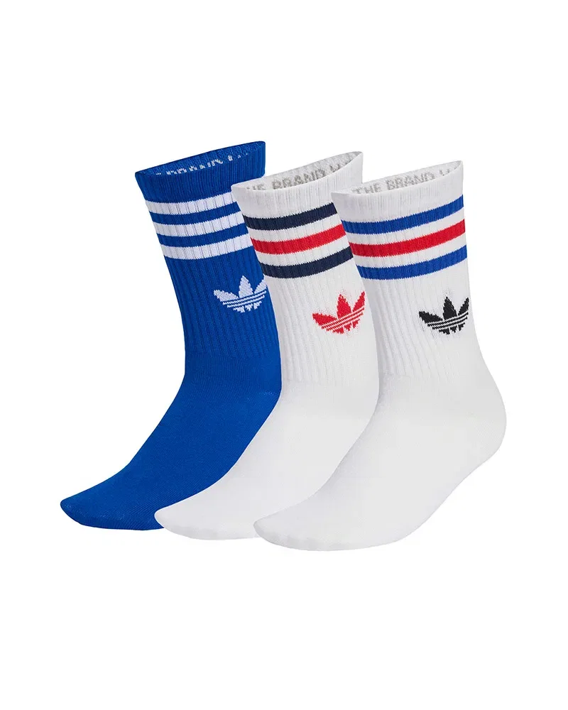 Meia adidas 3 Stripes Crew Unissex
