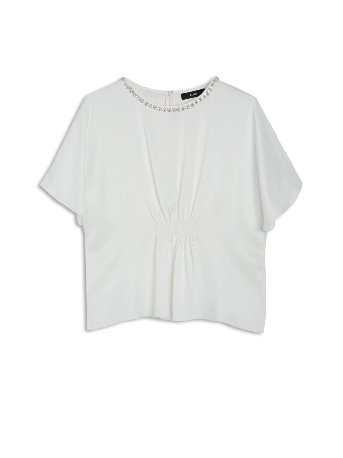 Crepe Chanel Blouse Branco