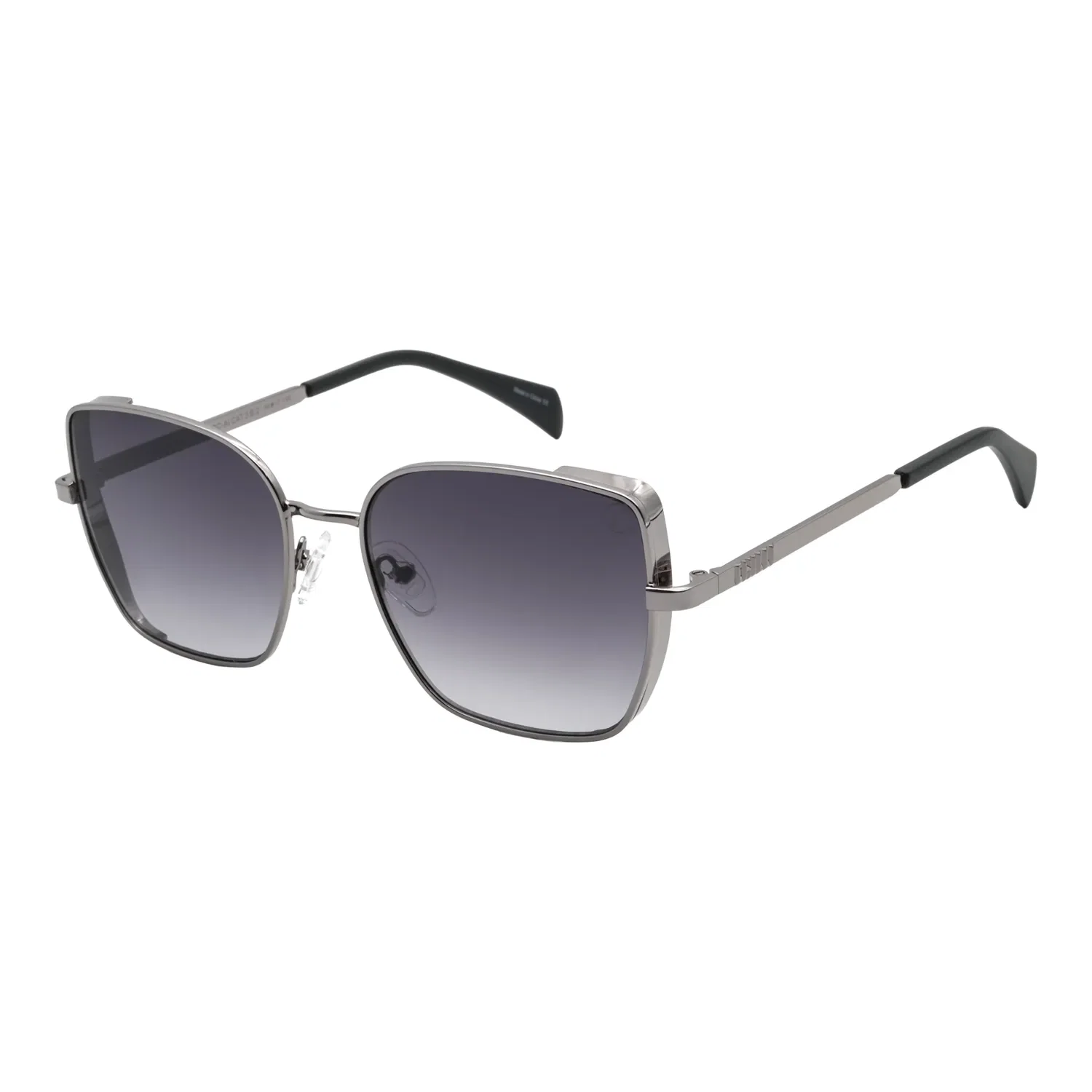 Óculos de Sol Feminino Chilli Beans Quadrado Aço Inoxidavel Degrade Onix — imagem 1