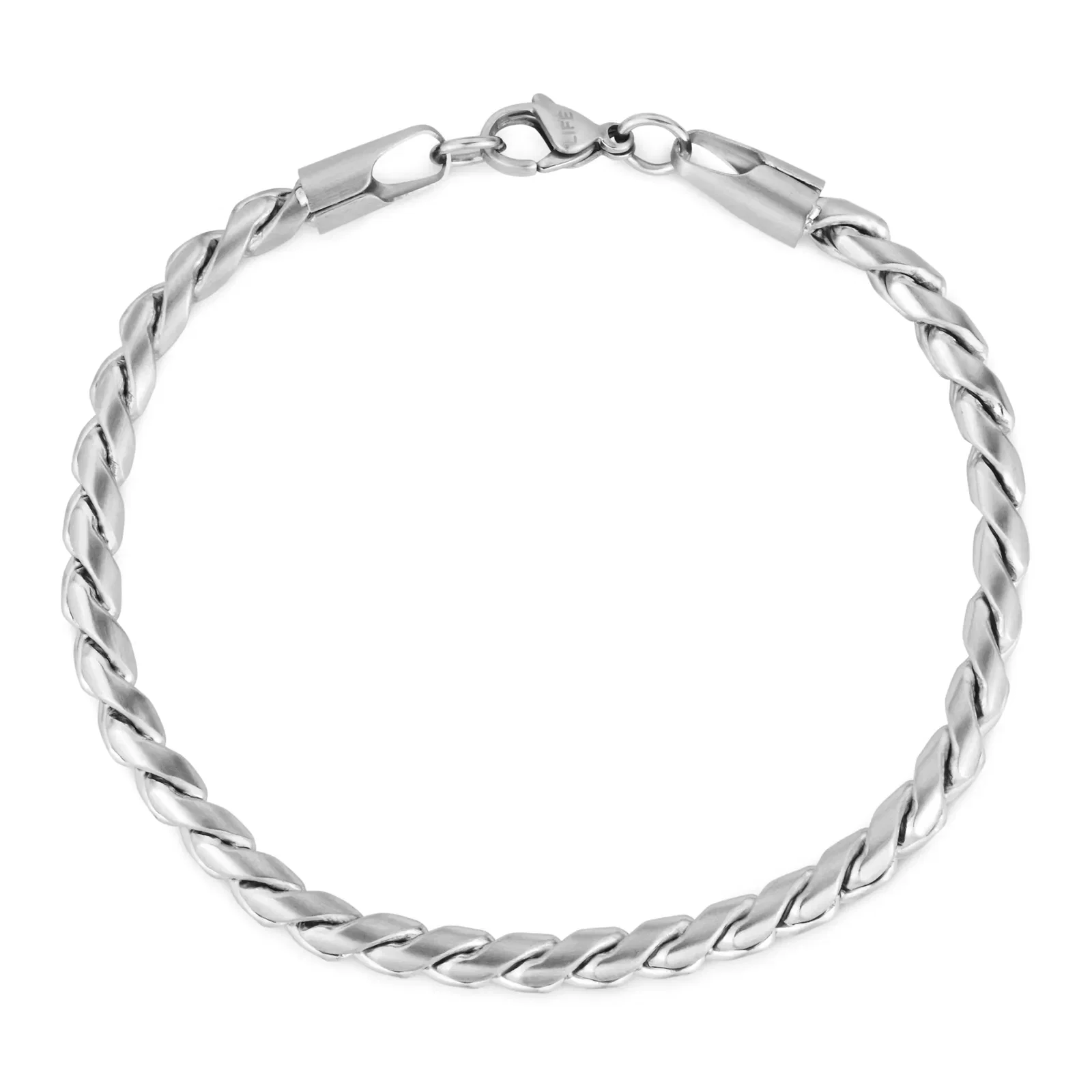 Pulseira Life Masculino VI em Aço Trançado — imagem 1