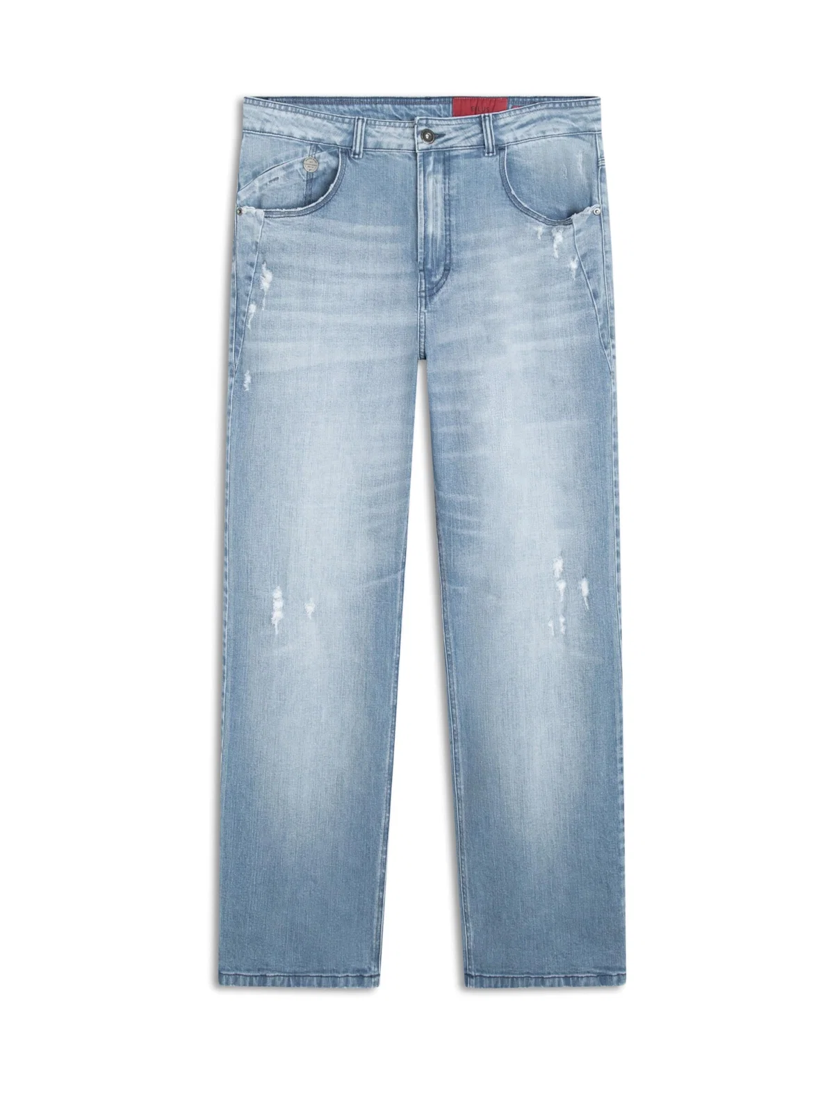 Calça Jeans Dark Sea Elastic 1802-Lav.Claro C/Puidos — imagem 1