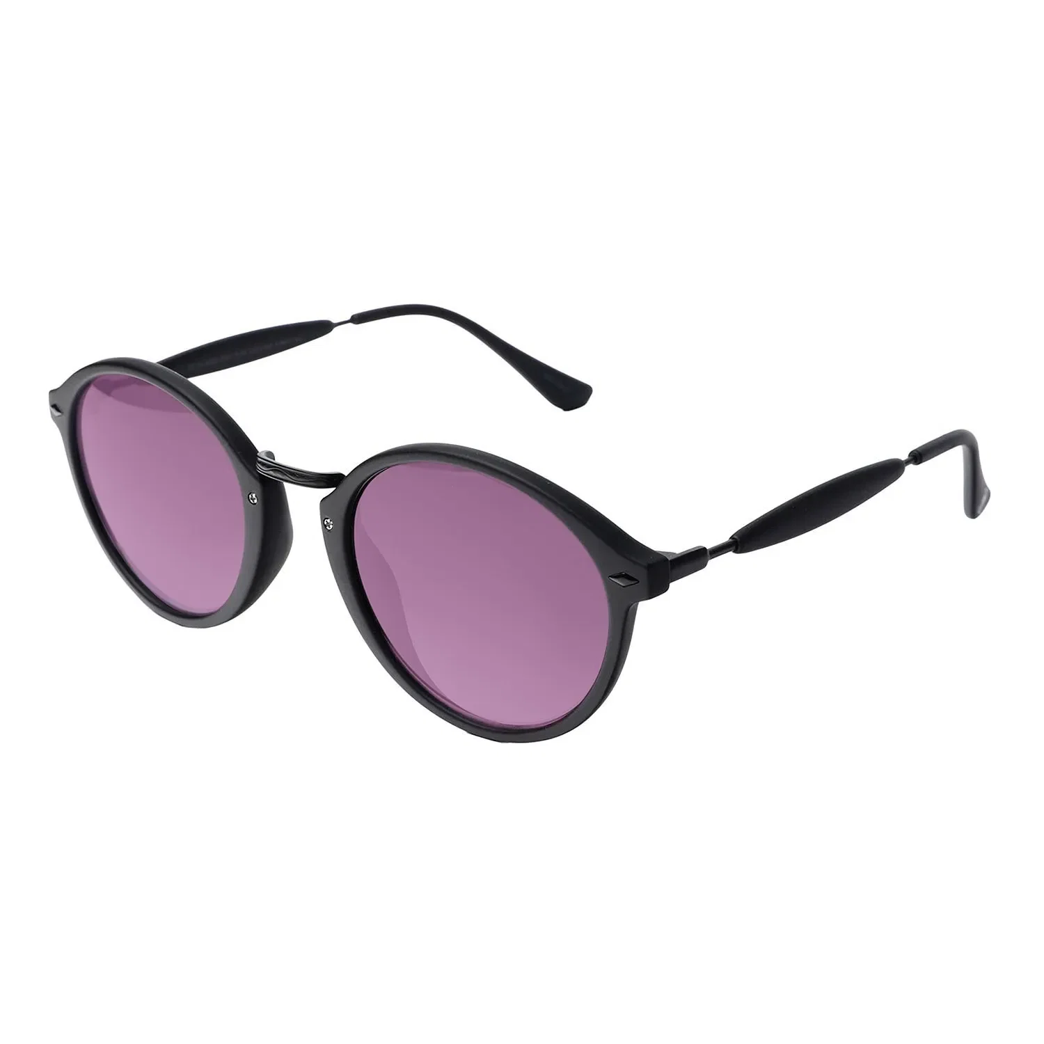 Óculos de Sol Unissex Chilli Beans Clássicos Redondo Roxo — imagem 1