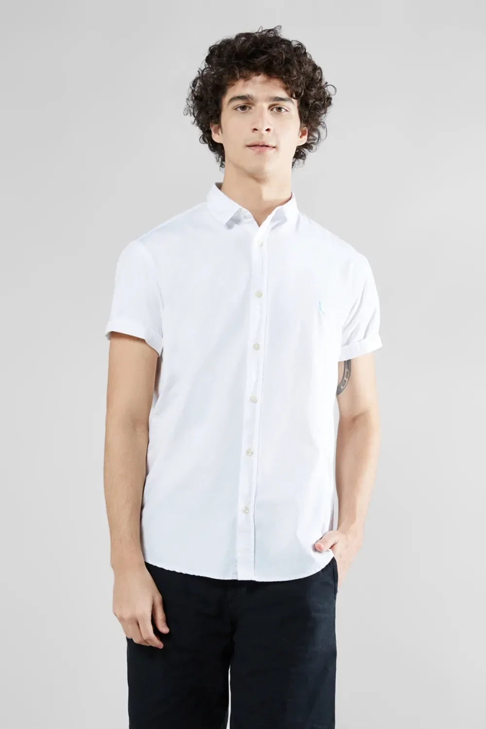 Camisa Regular Detalhe Pois Verano RESERVA — imagem 1