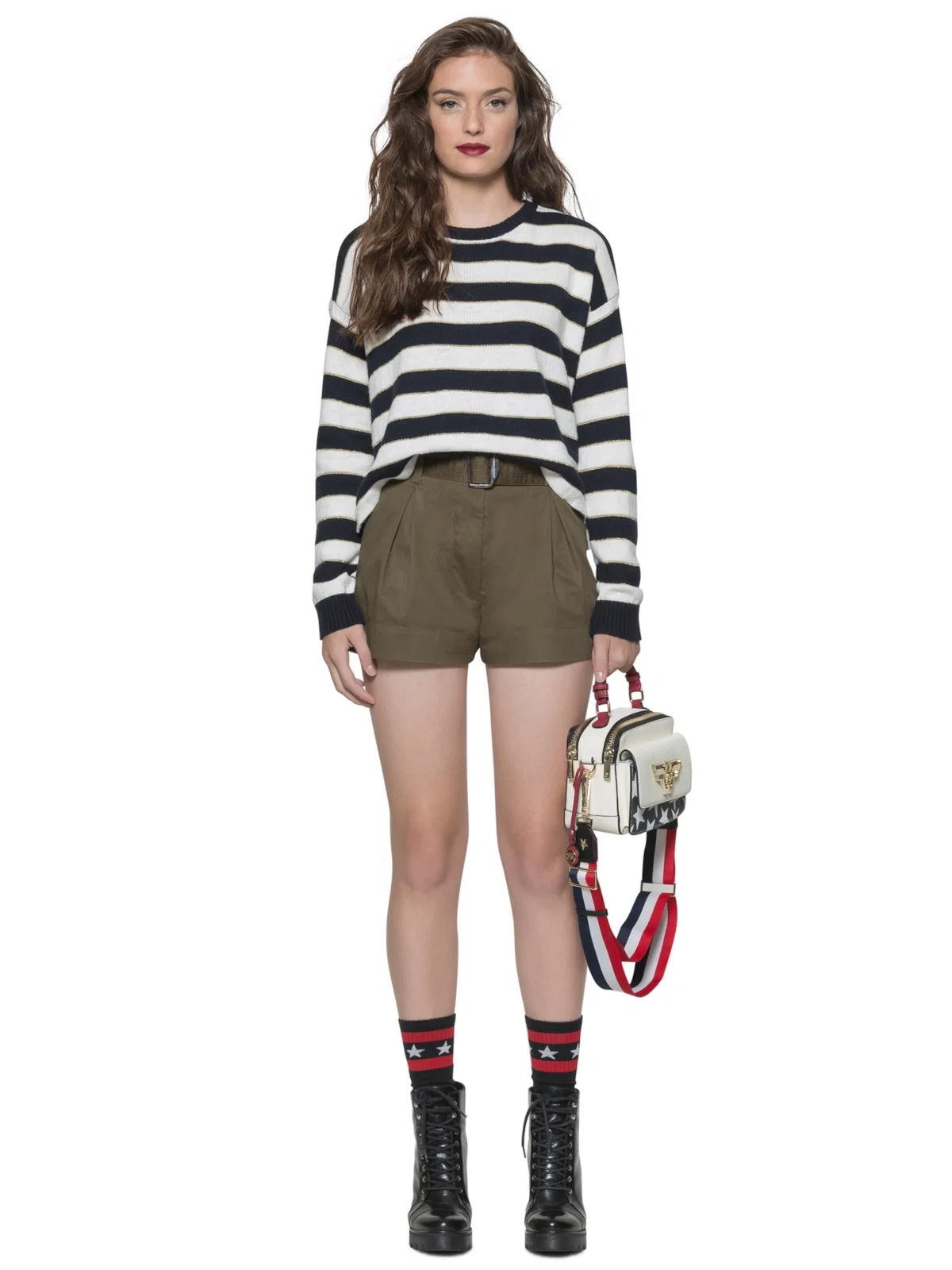 Tricot Round Neck Off White