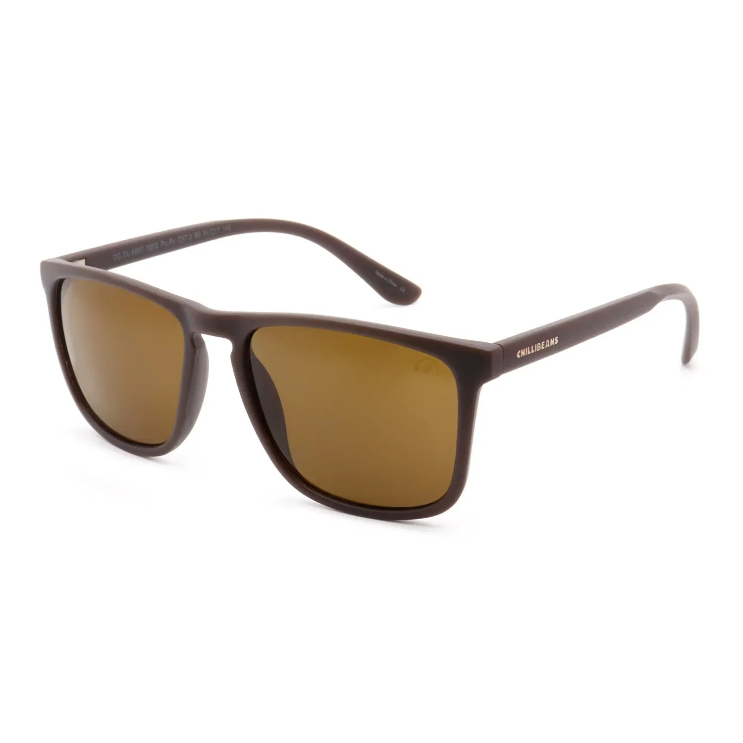 Óculos de Sol Masculino Chilli Beans Bossa Nova Marrom — imagem 1
