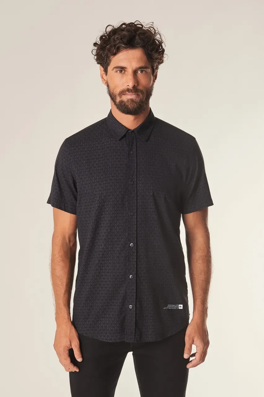Camisa Stretch Manga Curta Tec Refrescante — imagem 1