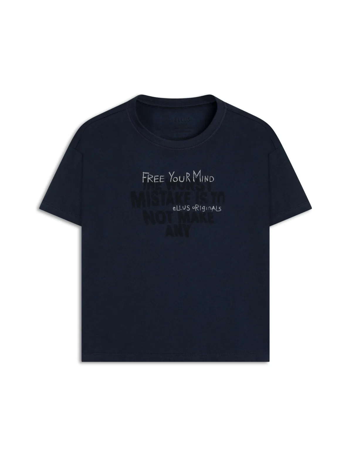 Blusa Worst Mistake Shine Dark Navy