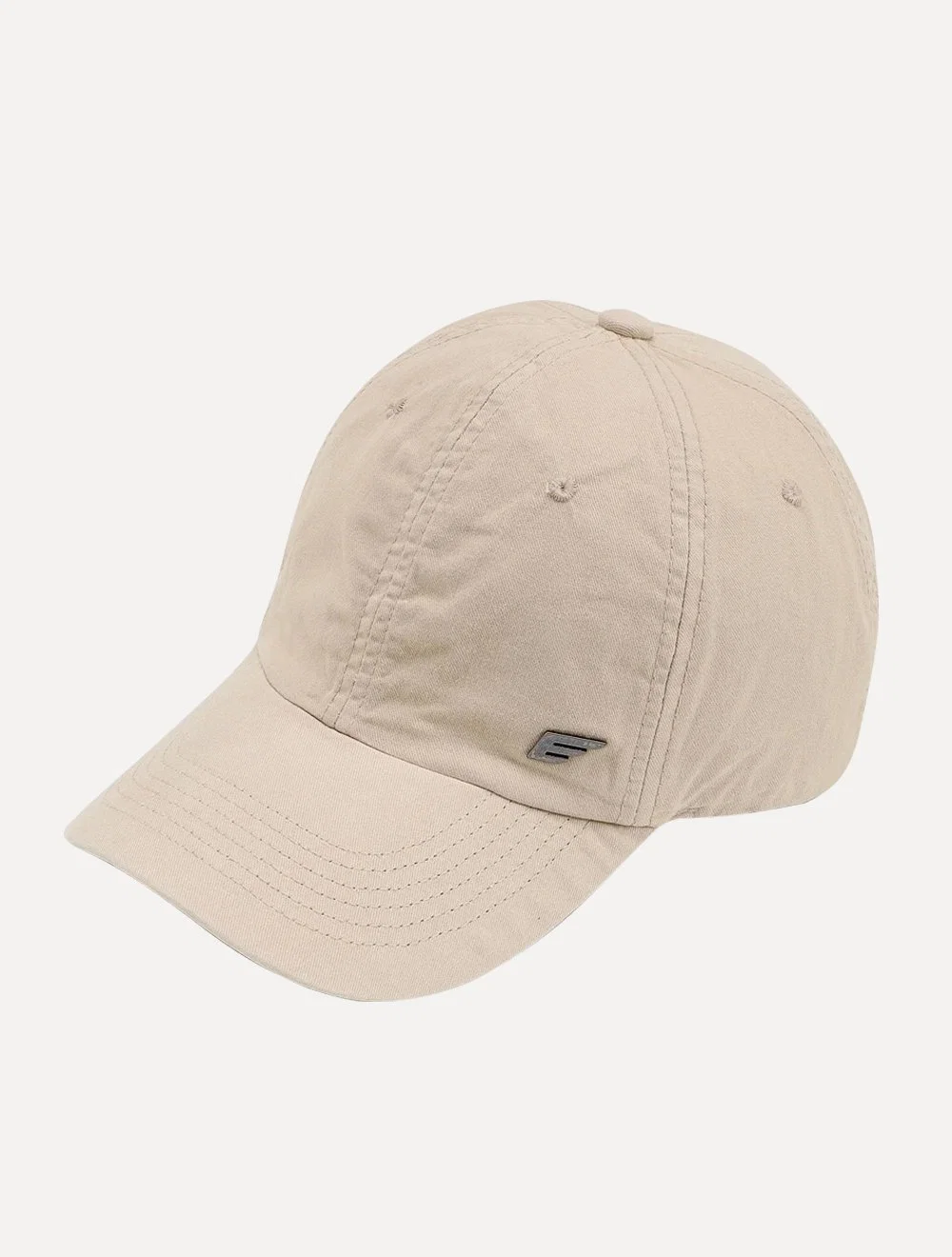 Boné Ellus Masculino Metal Logo Areia
