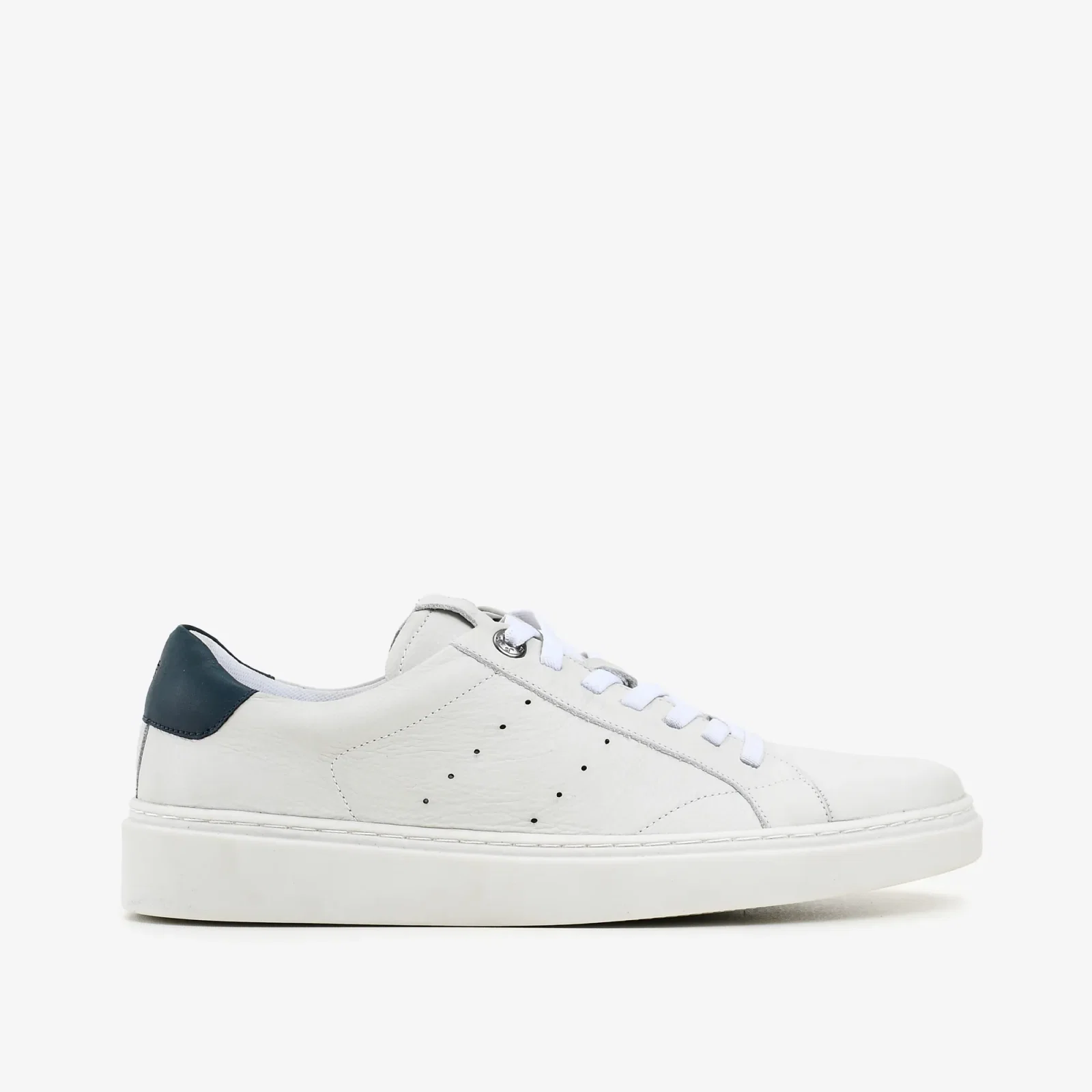 Tênis Masculino Off White Couro
