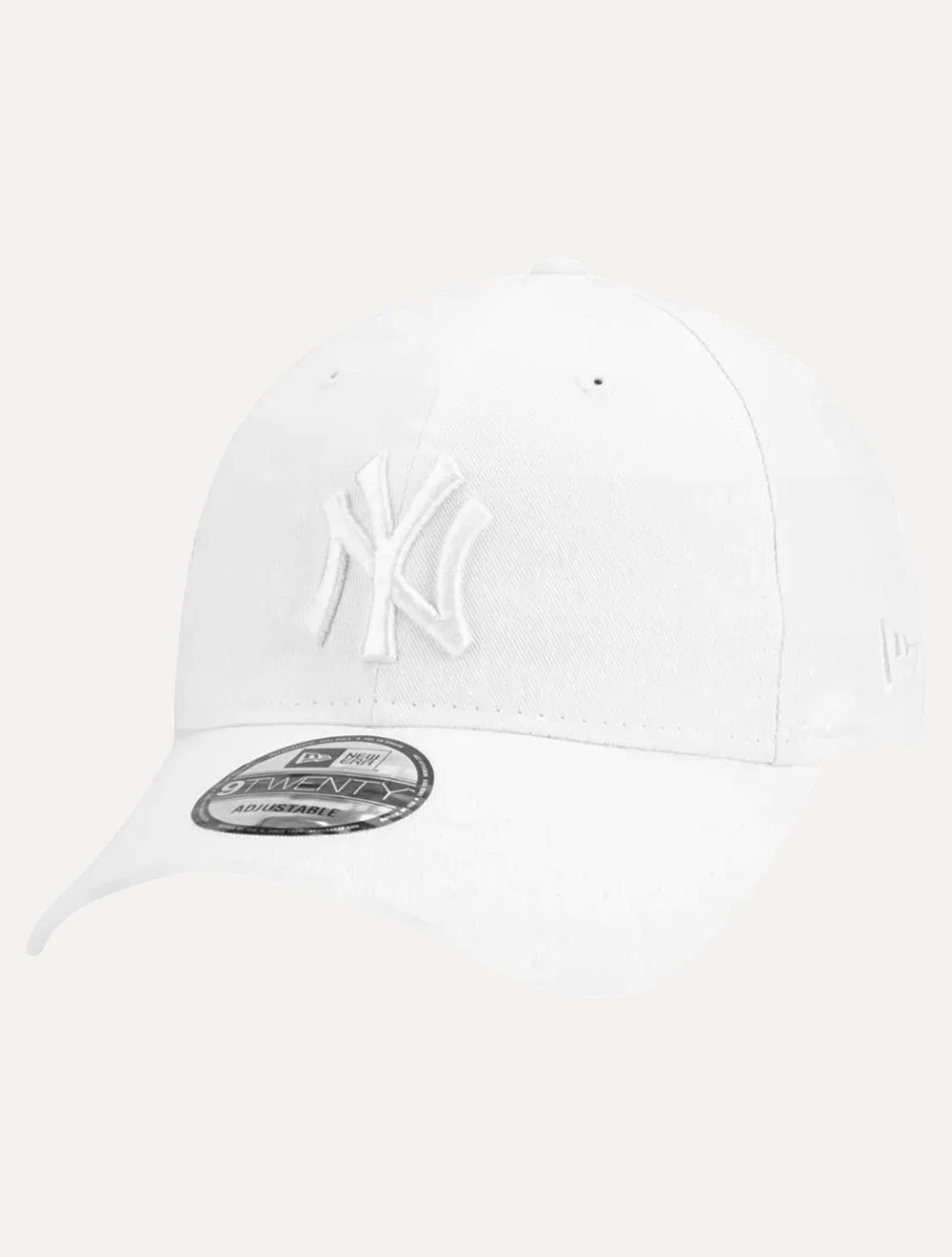 Boné New Era Masculino 9Twenty MLB New York Yankees Curved Strap Branco