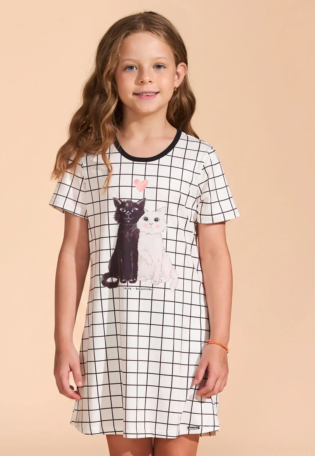Camisão Infantil de New Skin Baunilha