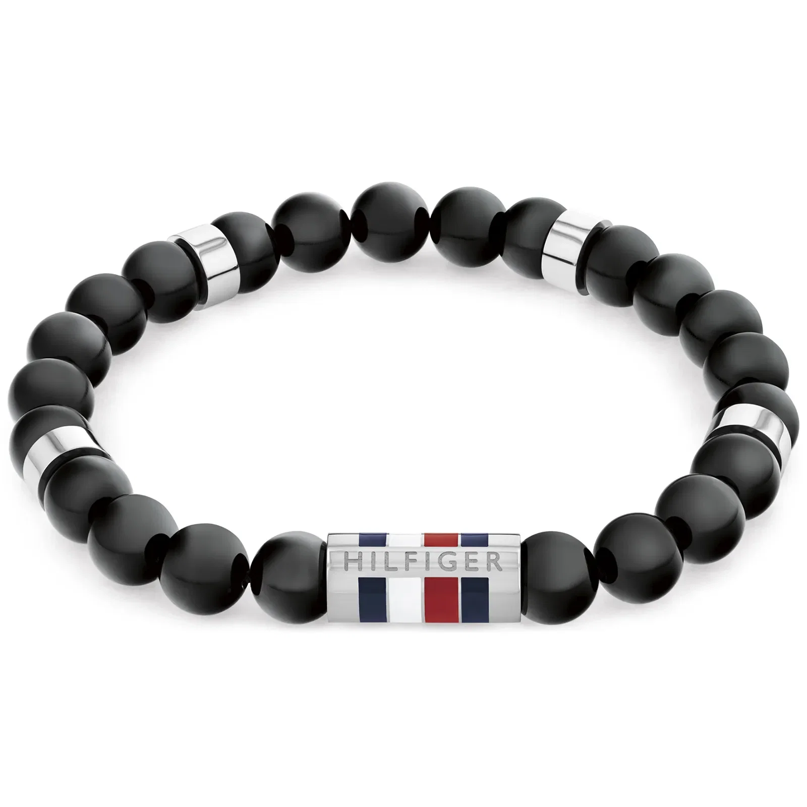 Pulseira Tommy Hilfiger Beads em Ônix Preta 2790712 — imagem 1