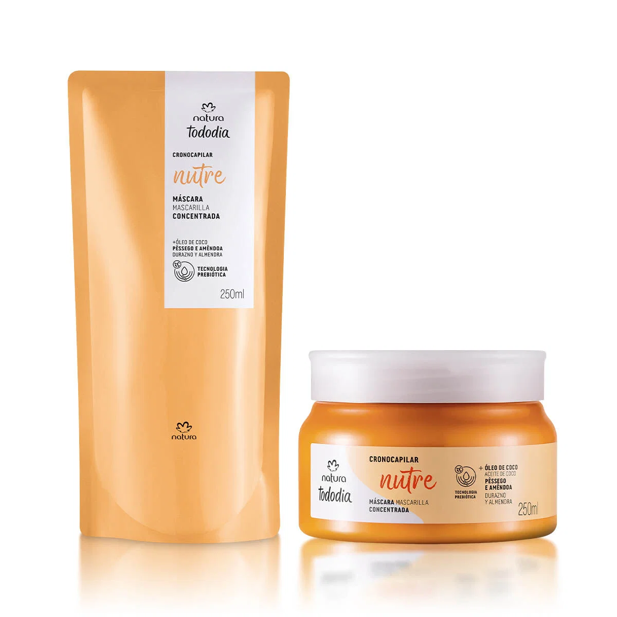 Kit Máscara Nutrição e Reparação Profunda Lumina com Refil 2 un de 250 ml — imagem 1