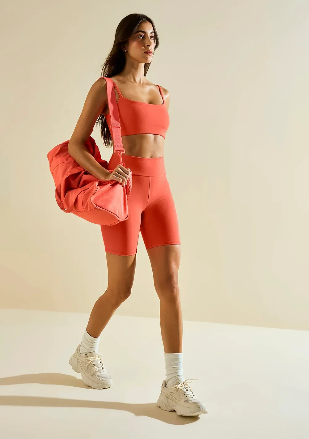 Shorts Morena Rosa Esportivo Básico Chocolate