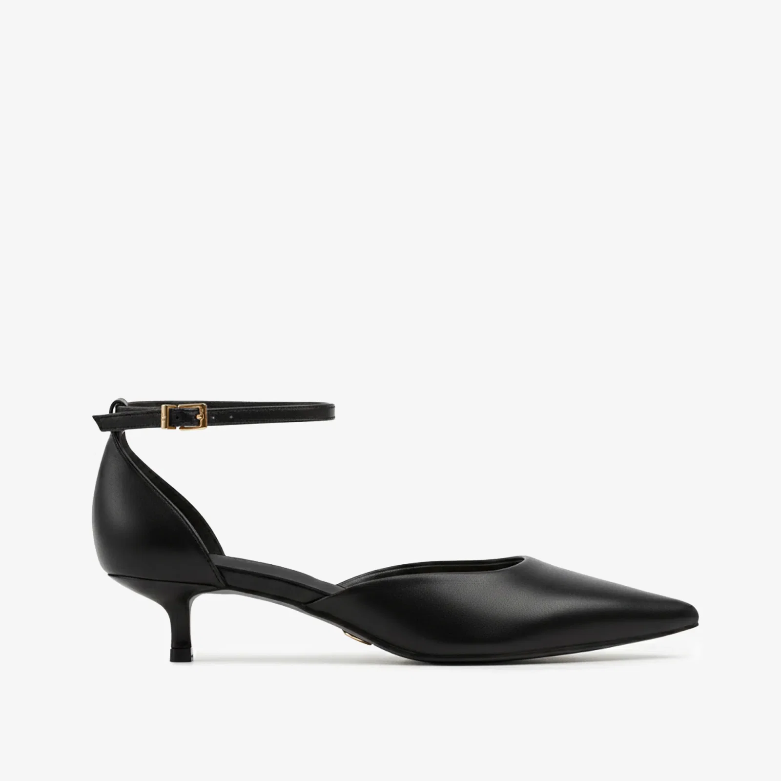 Scarpin Preto Couro