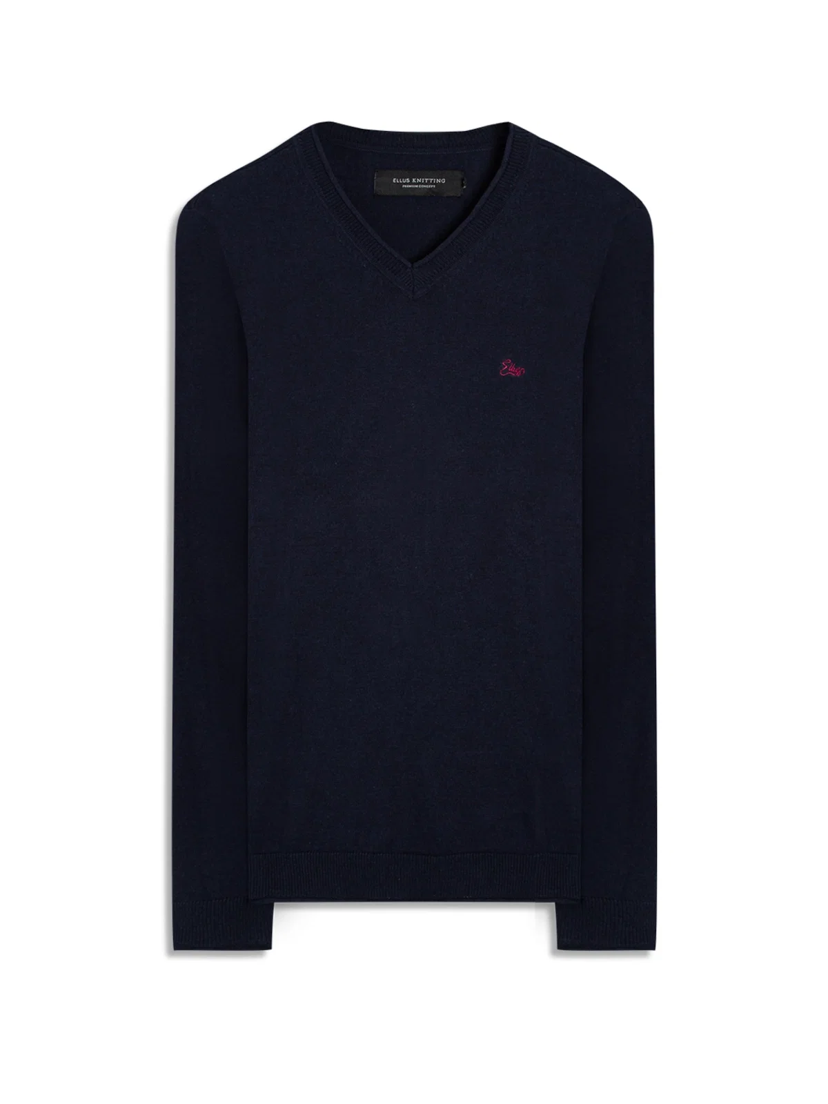 Cotton Basic Dec v Ml Dark Navy