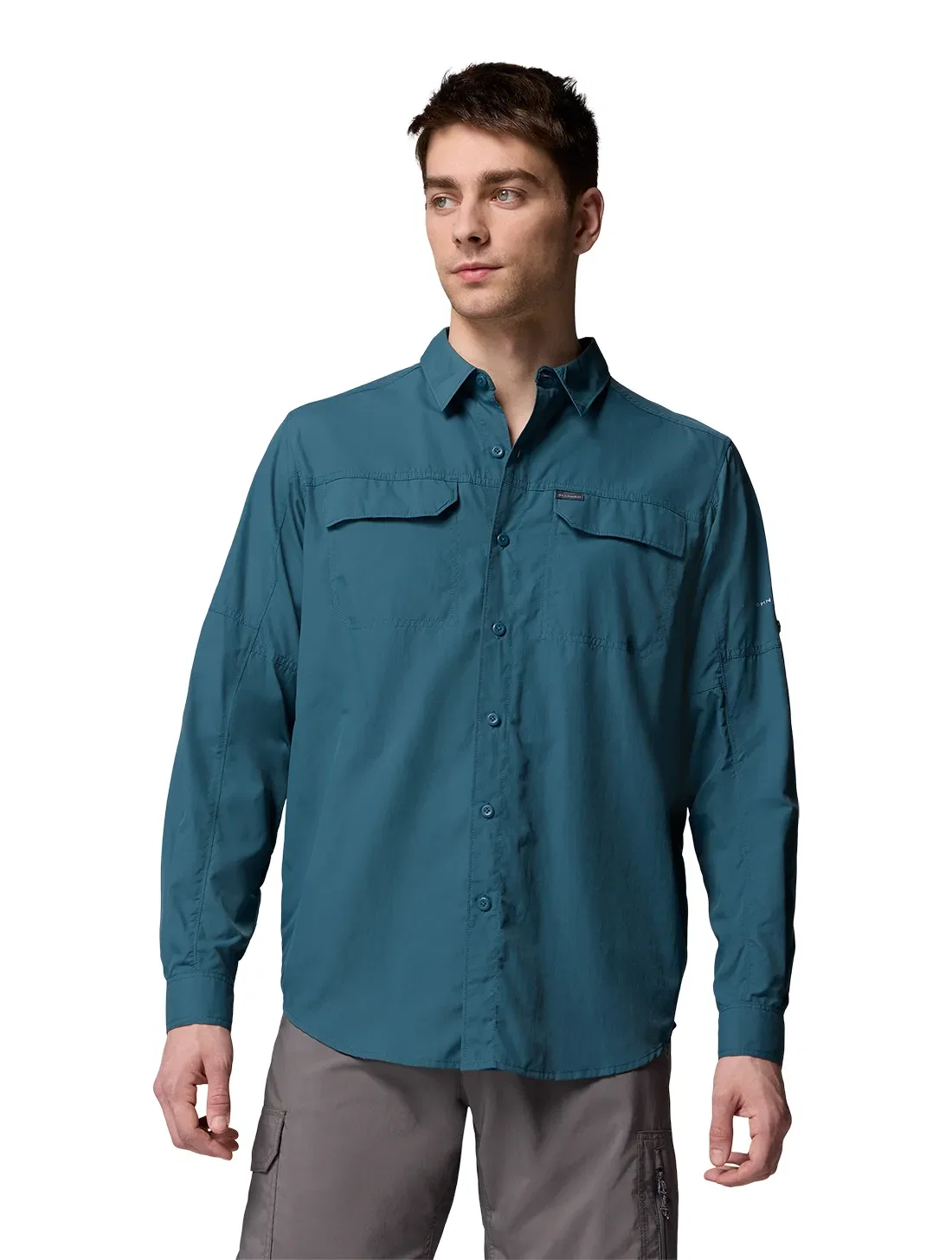 Camisa Columbia Masculina Manga Longa Silver Ridge™ II