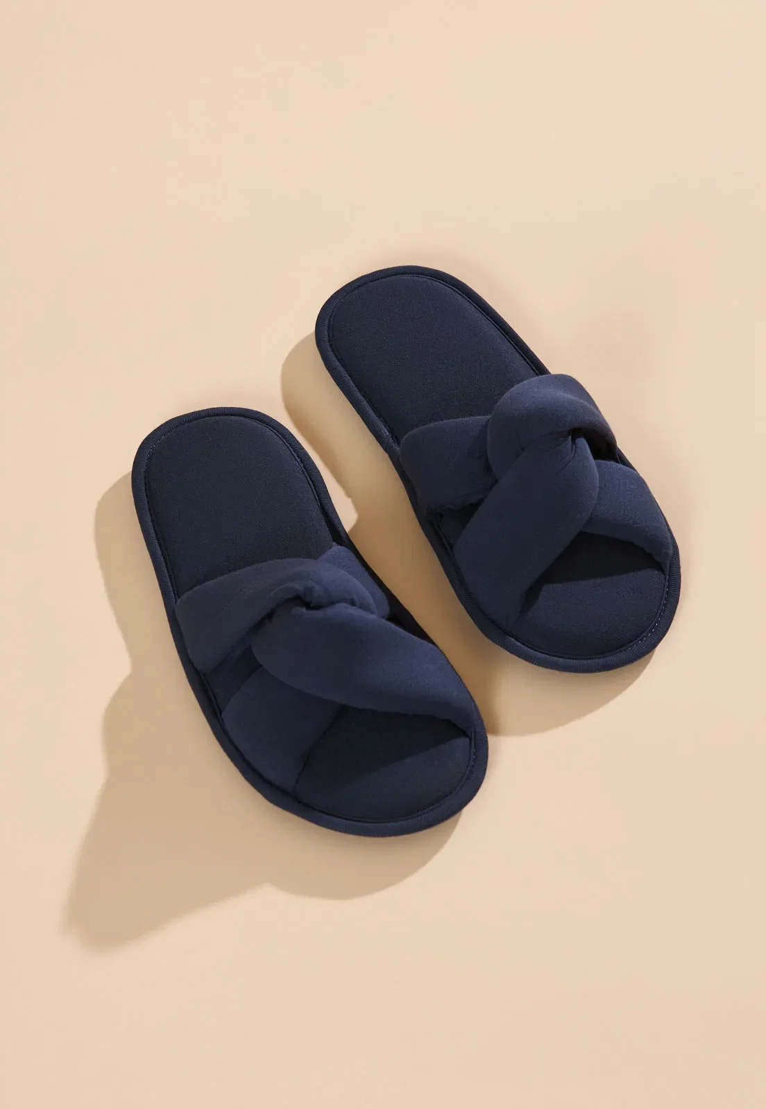 Pantufa Aberta de Viscose Stretch Recco — imagem 1