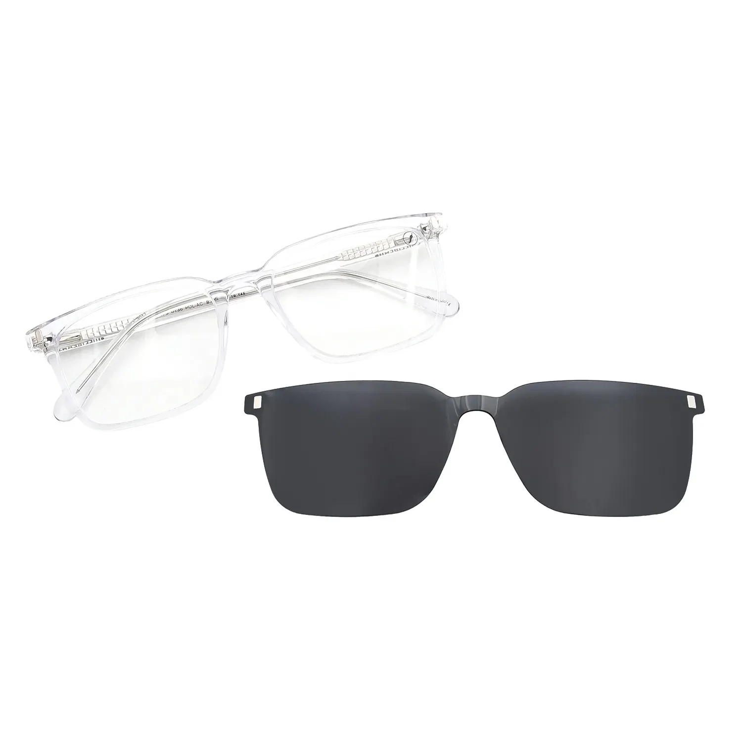 Armação Para Óculos de Grau Masculino Chilli Beans Multi Polarizado Transparente — imagem 1