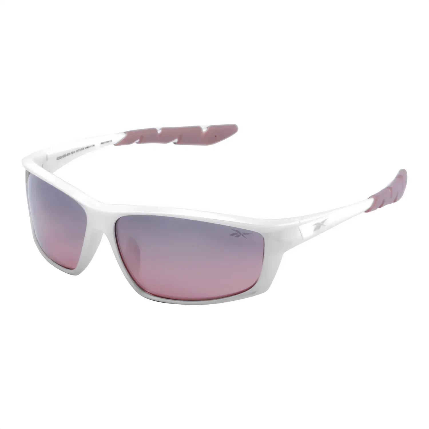 Óculos de Sol Unissex Reebok Esportivo Branco Polarizado