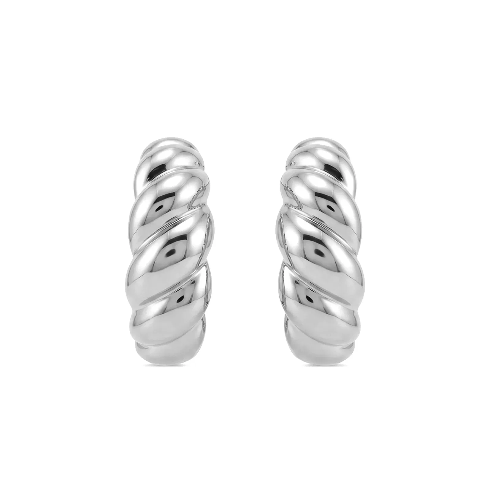 Argola Viena em Prata 925, 24mm — imagem 1