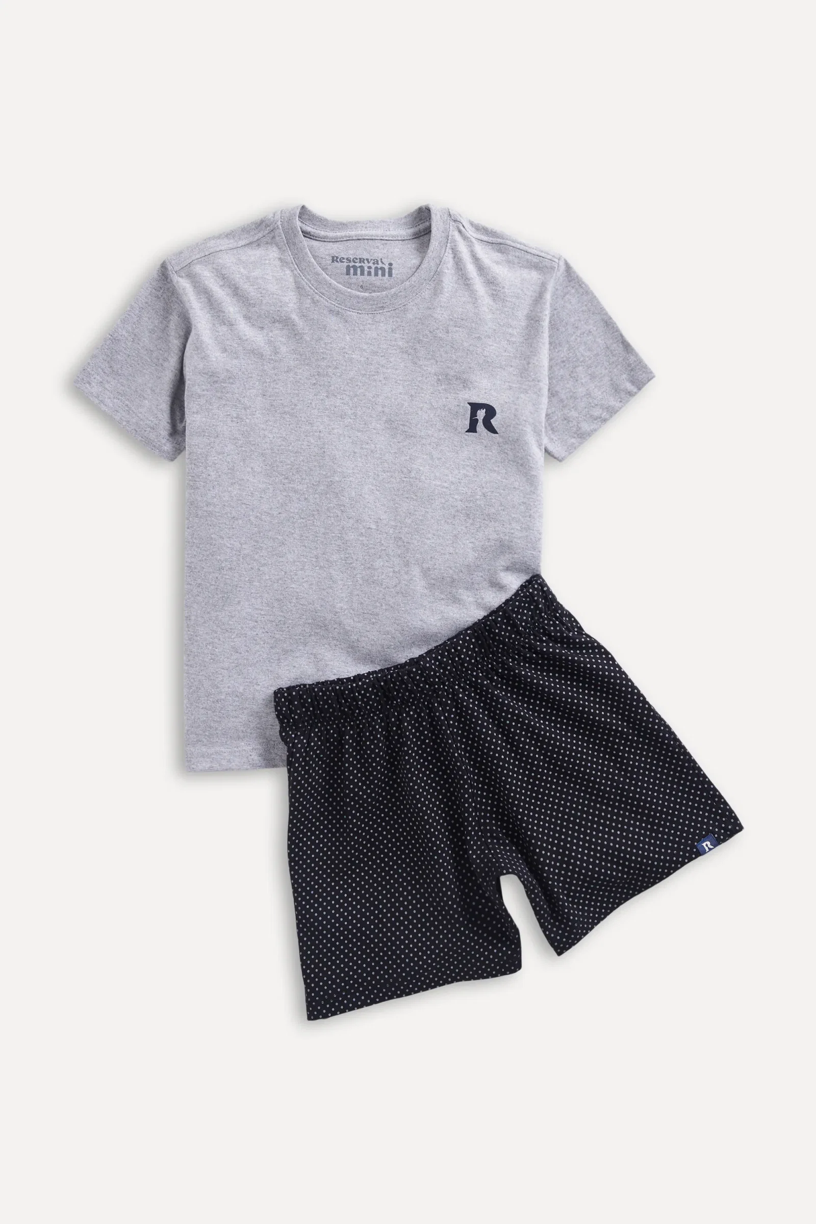 Pijama Mini Pois Reserva