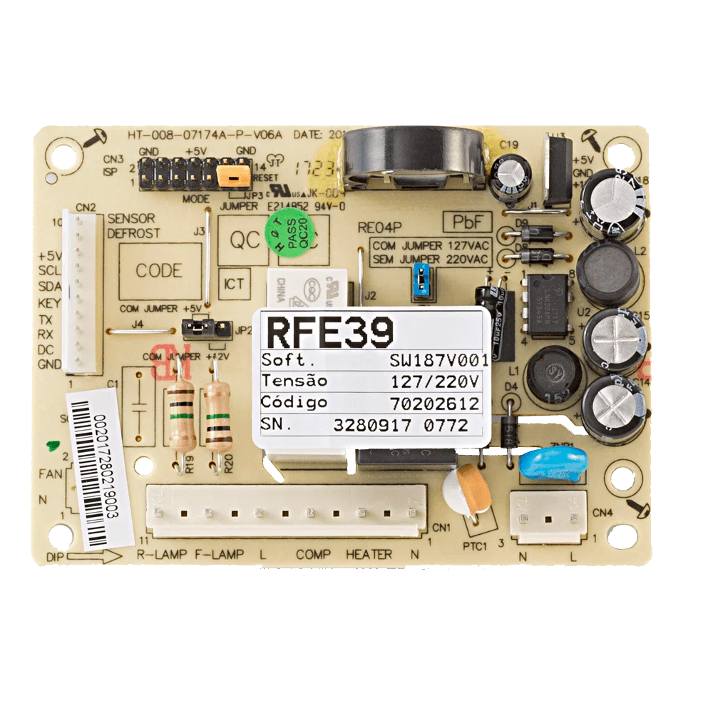 Placa De Potência Para Geladeira RFE39 41025234 Electrolux