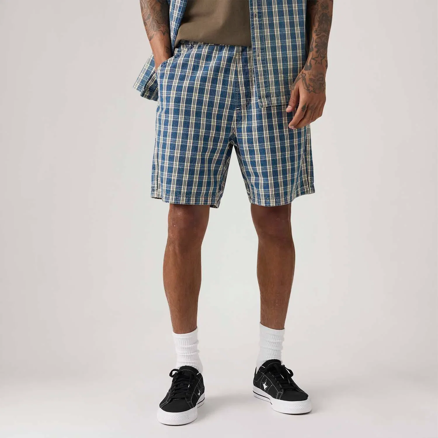 Bermuda Levi's® Pull-on Work Azul