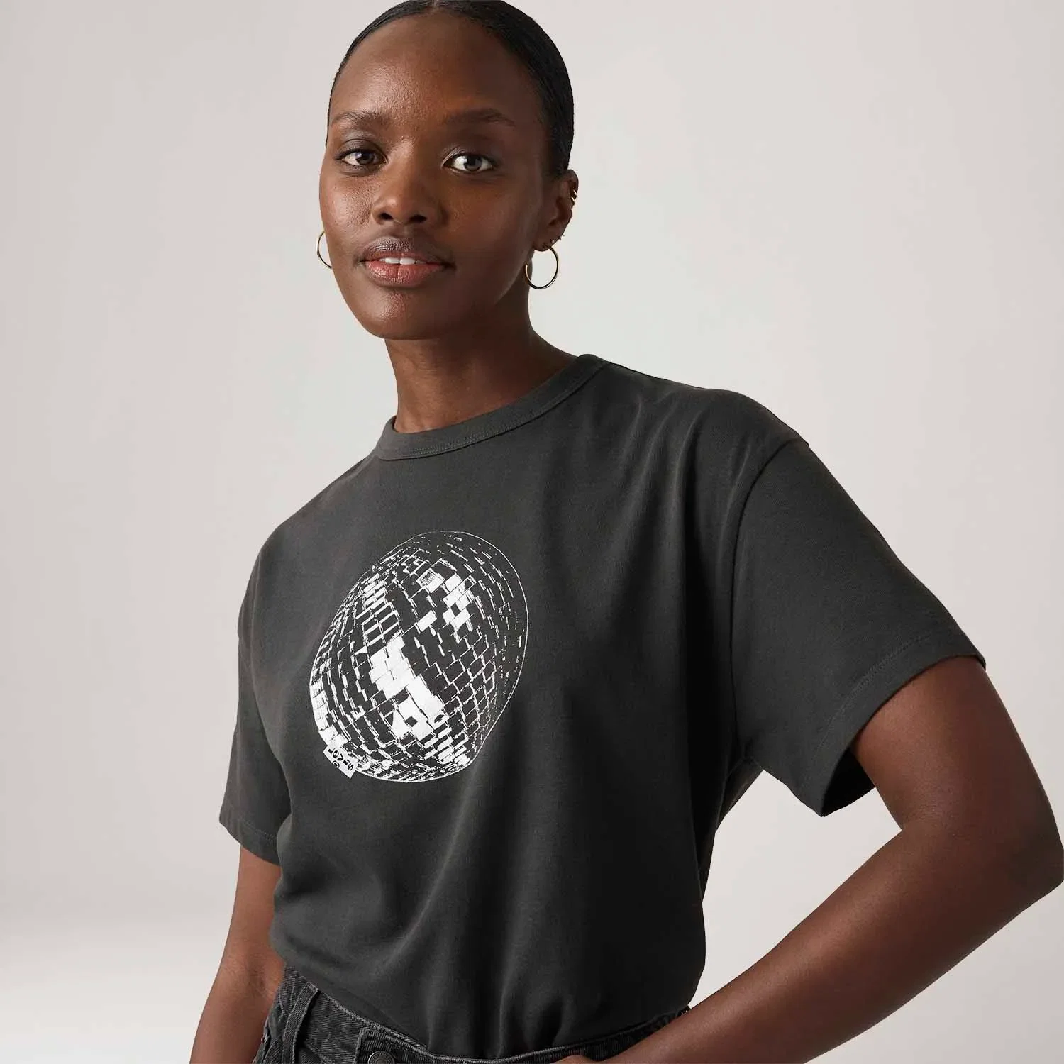 Camiseta Levi's® Graphic Vitage Preta — imagem 1