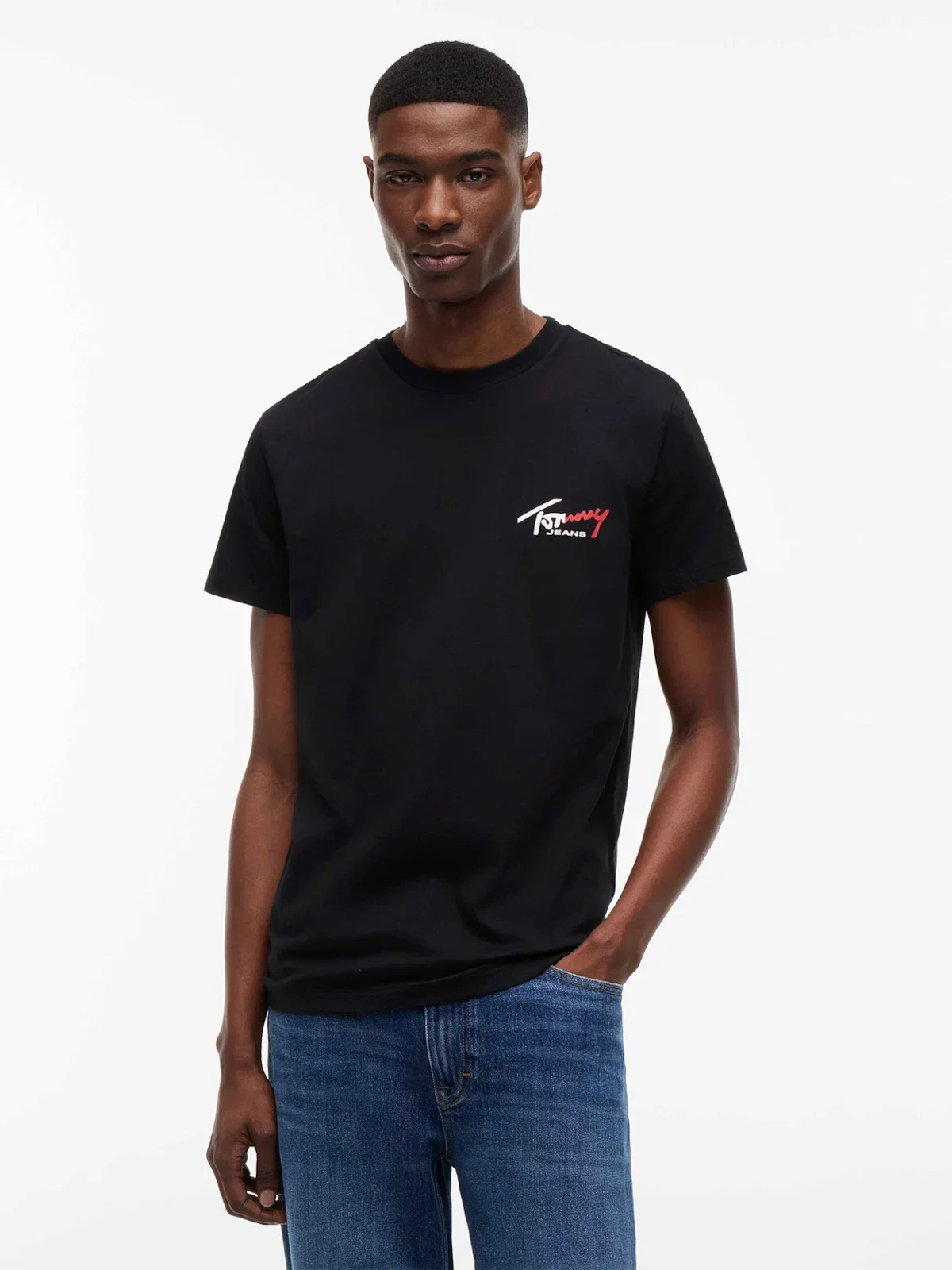 Camiseta Assinatura no Peito Manga Curta — imagem 1