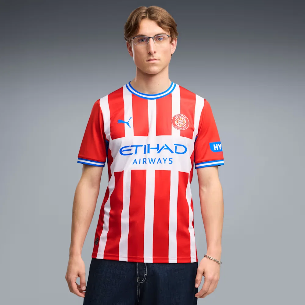 Camisa Girona Home 26/27 Torcedor Masculina