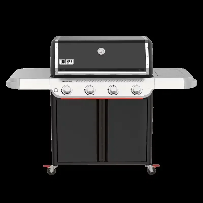 Churrasqueira a Gás Genesis E-415 Aço Inox Preta