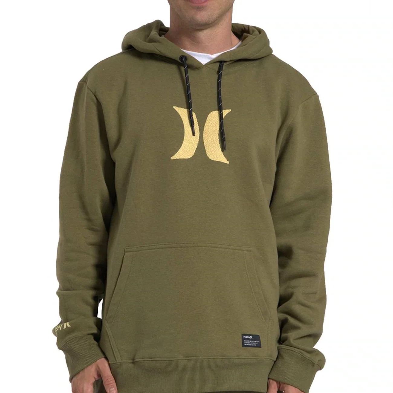 Blusão de Moletom Hurley Canguru Icon WT26 Masculino
