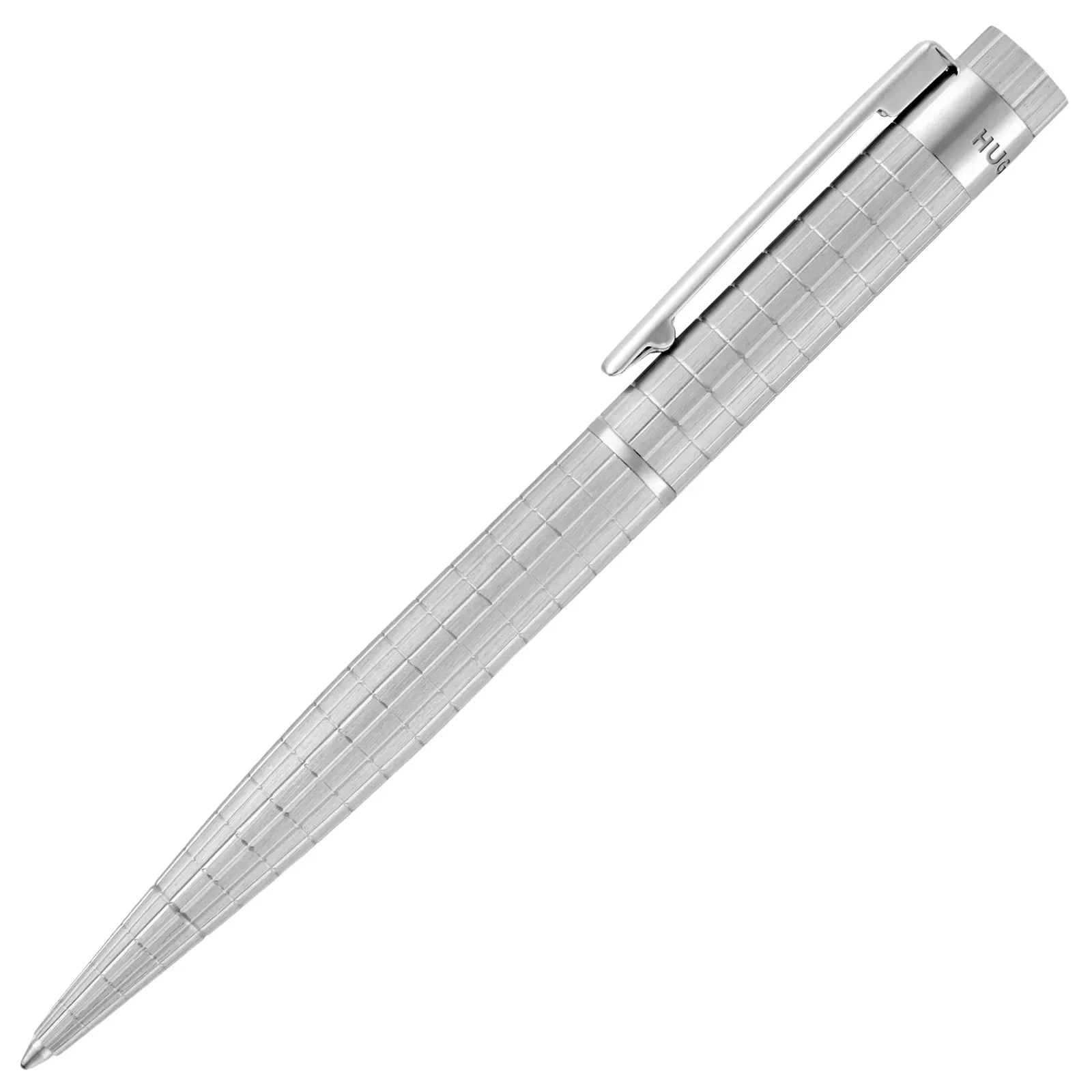 Caneta Hugo Boss Loop Bauhaus Prateado Esferográfica HSQ5634H — imagem 1