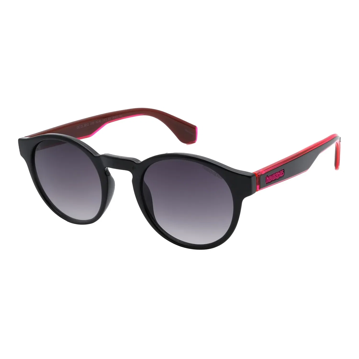 Óculos de Sol Unissex Havaianas Redondo Preto