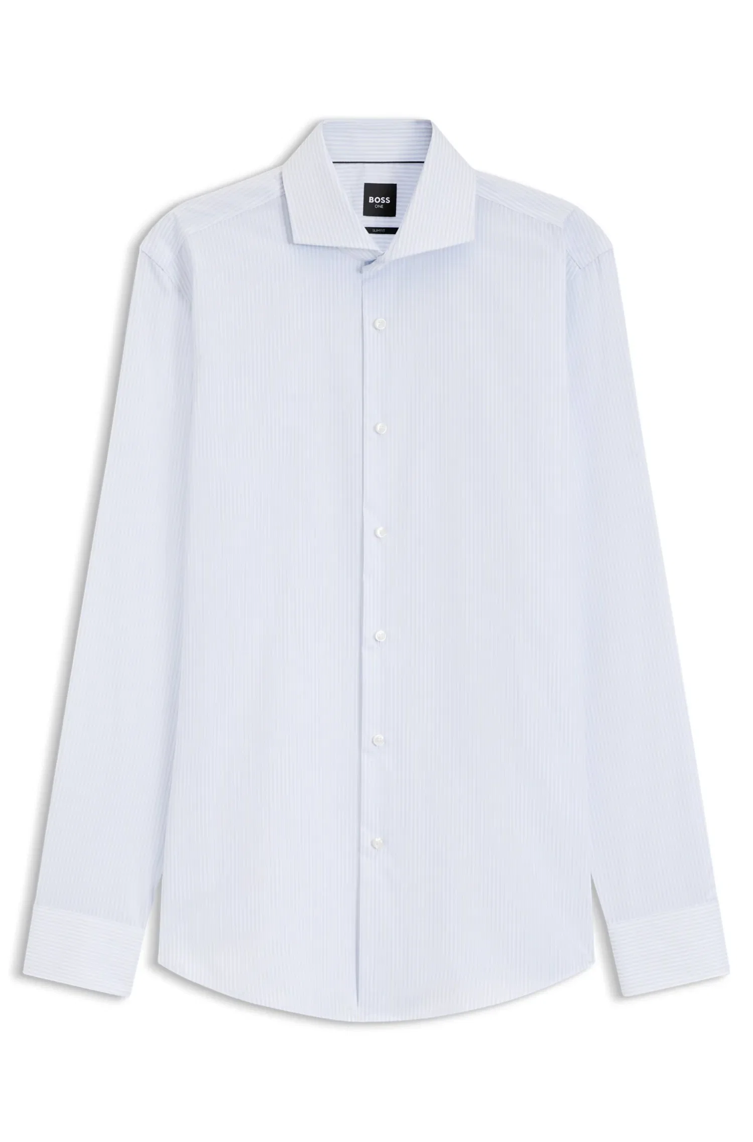 Camisa Slim Fit Em Algodão