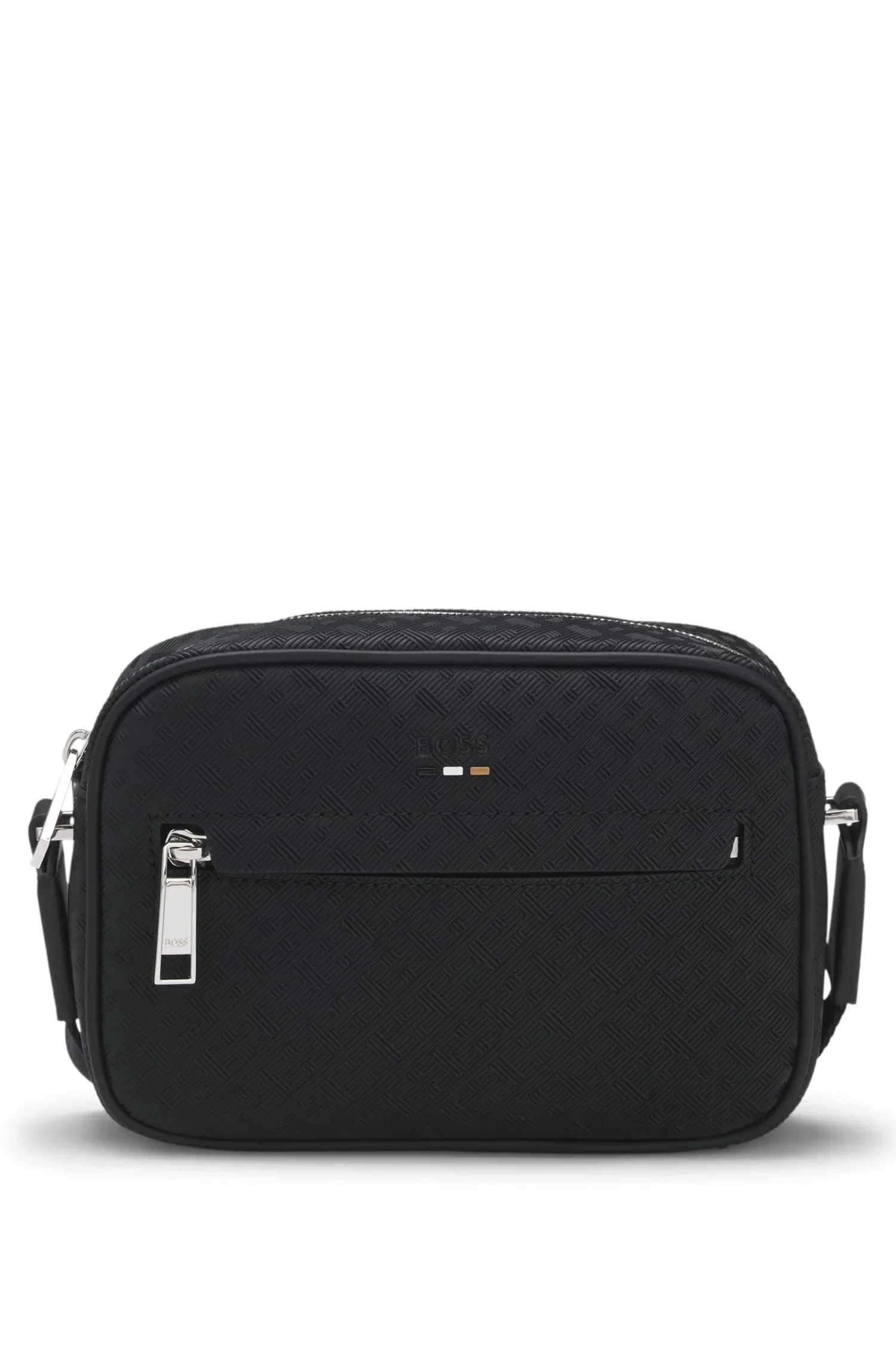 Bolsa Transversal Com Padrão De Monograma