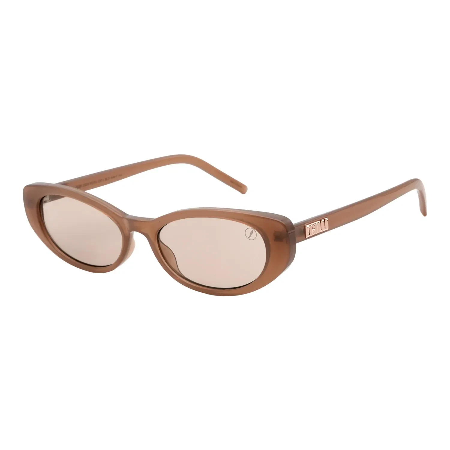 Óculos de Sol Feminino Chilli Beans Trend Redondo Bege — imagem 1