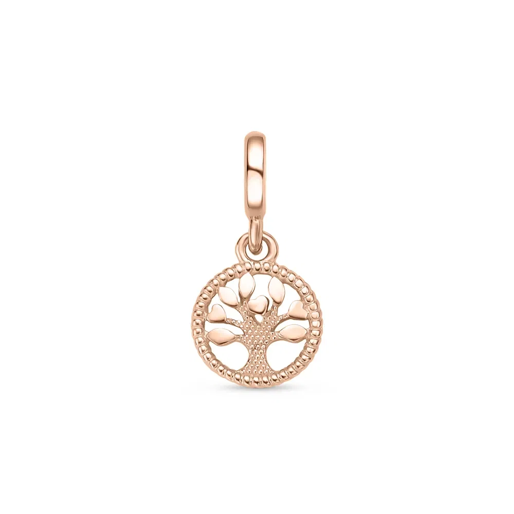 Pingente Life Mama Árvore da Vida em Liga Rosé com Banho de Ouro Rosé 18k — imagem 1