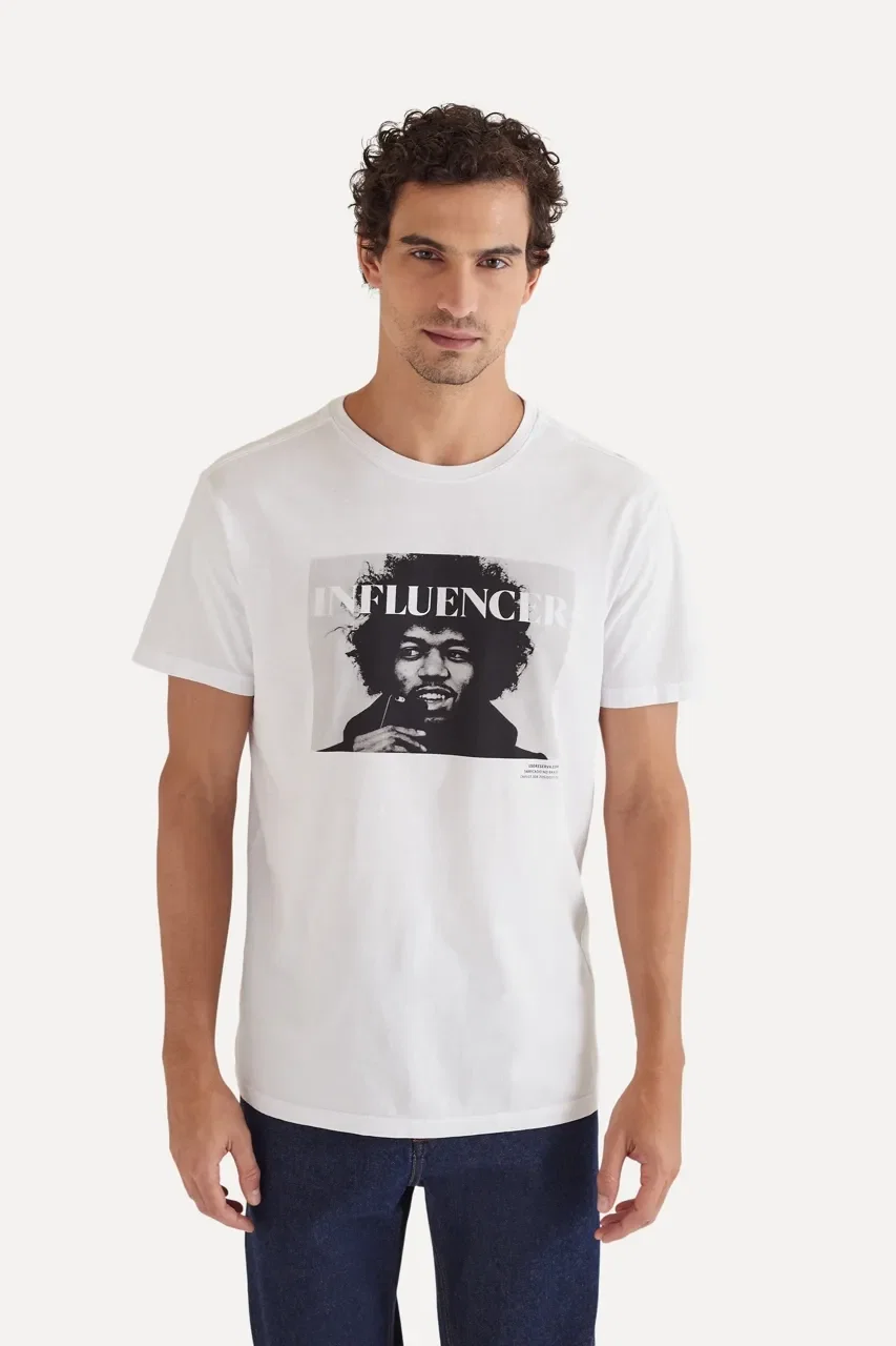 Camiseta Estampada Influencer Guitar Ii — imagem 1