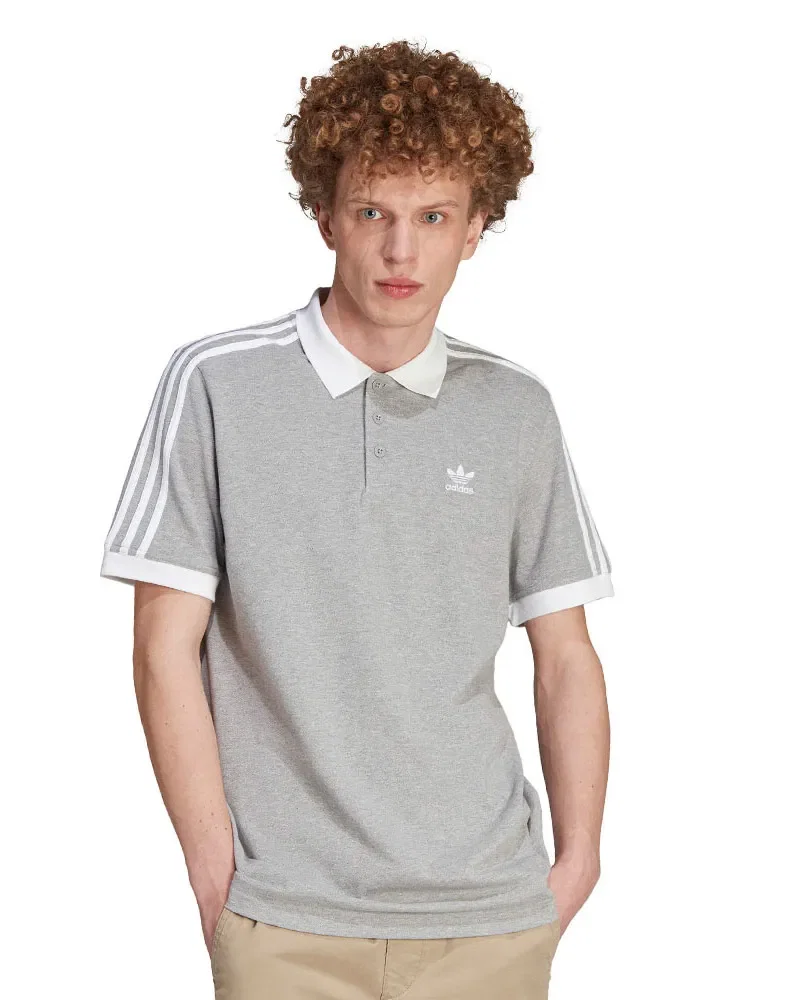 Camiseta Adidas 3-Stripe Polo Masculina