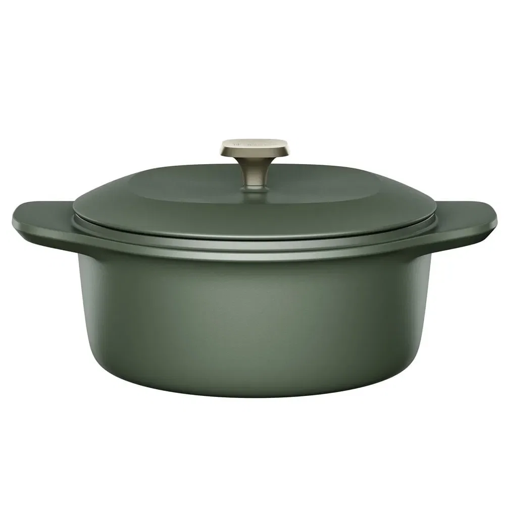 Panela de Ferro Fundido Esmaltado Caçarola Electrolux 24cm verde Linha 100 Anos Celebre Encontros — imagem 1