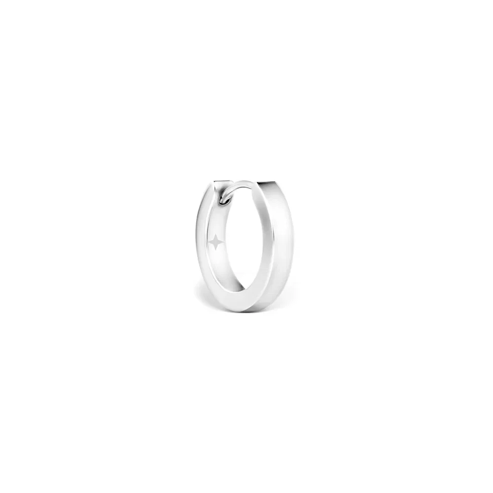 Argola Única Life Masculina em Aço, 12mm