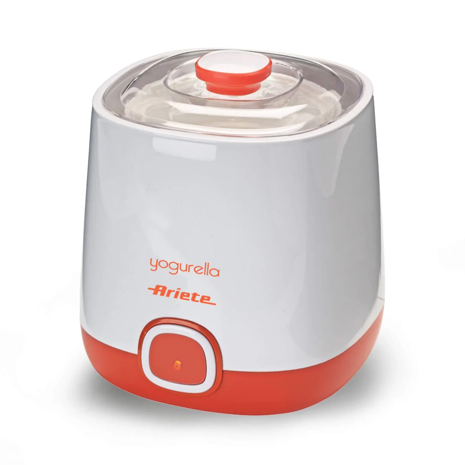 Iogurteira Compacta 1 Litro 127V Ariete Branca e Laranja